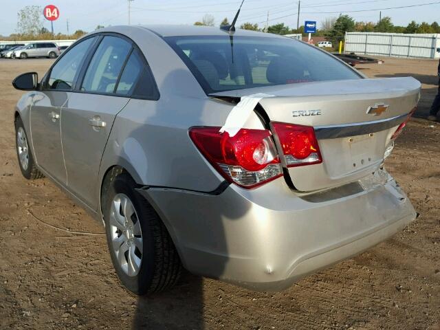 1G1PA5SH6D7222656 - 2013 CHEVROLET CRUZE LS TAN photo 3