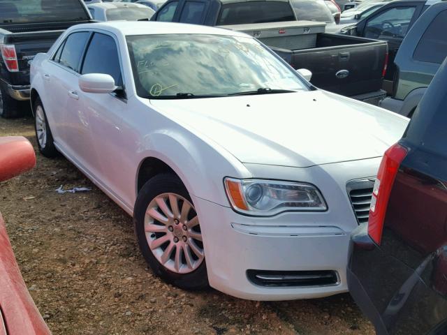 2C3CCAAG8EH156803 - 2014 CHRYSLER 300 WHITE photo 1