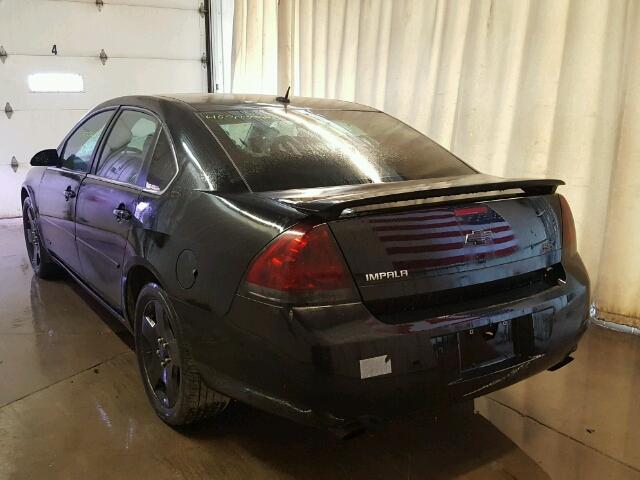 2G1WD58C569264946 - 2006 CHEVROLET IMPALA SUP 黑色 照片 3