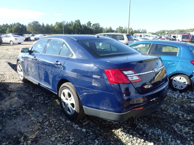 1FAHP2L83FG200081 - 2015 FORD TAURUS POL BLUE photo 3