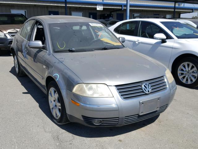 WVWRH63B13P449716 - 2003 VOLKSWAGEN PASSAT GLX GRAY photo 1