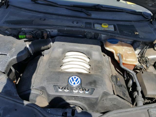 WVWRH63B13P449716 - 2003 VOLKSWAGEN PASSAT GLX GRAY photo 7