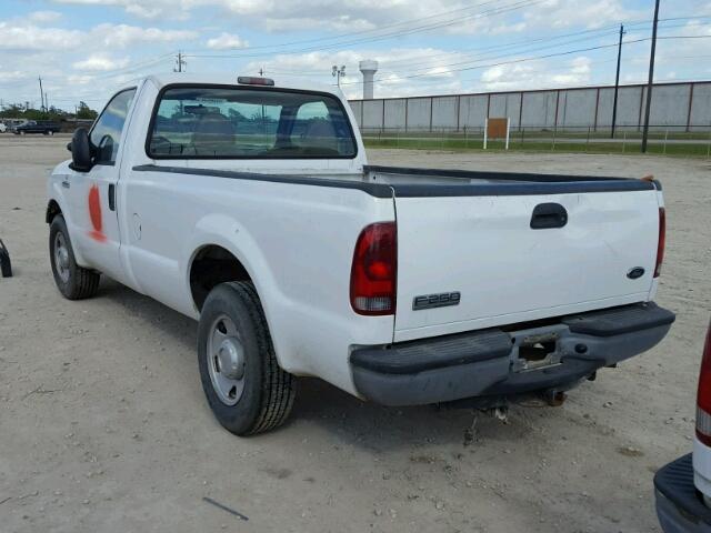 1FTNF205X6EC60994 - 2006 FORD F250 SUPER WHITE photo 3