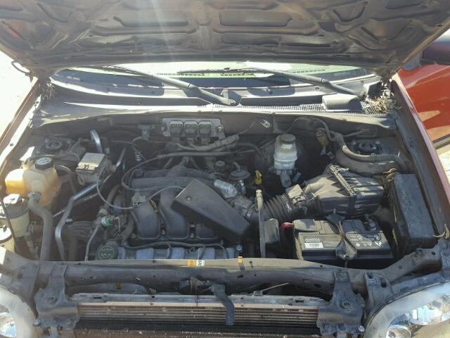 1FMCU93106KA18257 - 2006 FORD ESCAPE XLT ORANGE photo 7