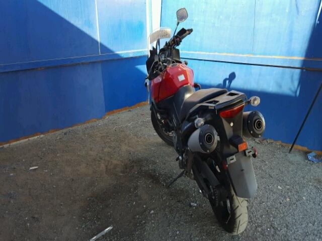 JS1VT53A9C2101278 - 2012 SUZUKI DL1000 RED photo 3