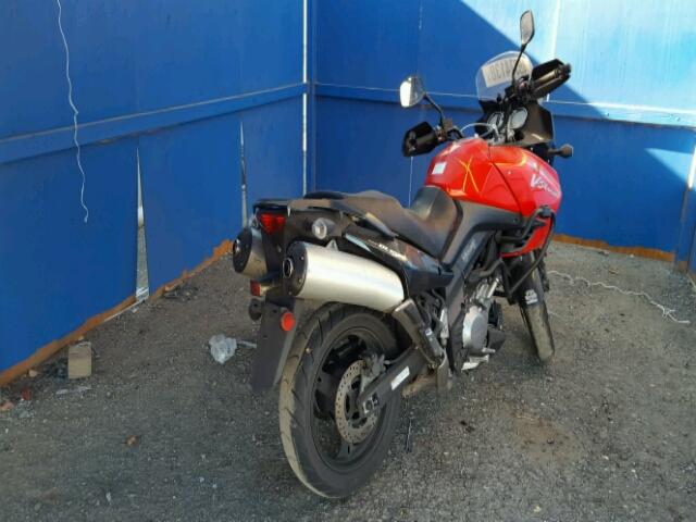 JS1VT53A9C2101278 - 2012 SUZUKI DL1000 RED photo 4