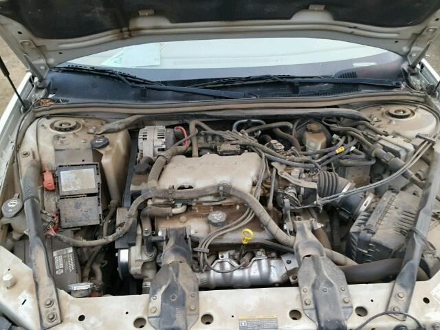 2G1WF52E139171356 - 2003 CHEVROLET IMPALA SILVER photo 7