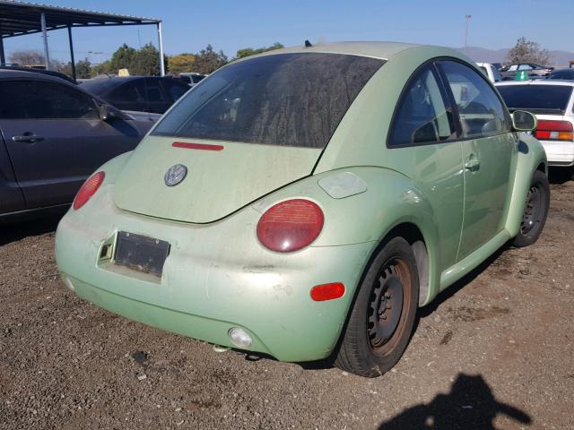 3VWBK21C52M420731 - 2002 VOLKSWAGEN NEW BEETLE 绿色 照片 4