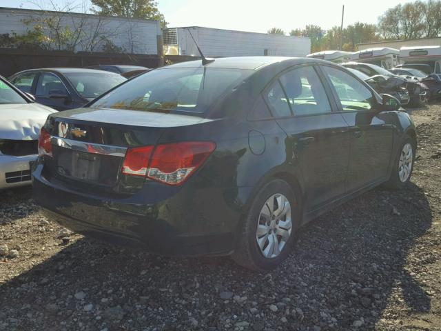 1G1PA5SG7E7107508 - 2014 CHEVROLET CRUZE LS GREEN photo 4