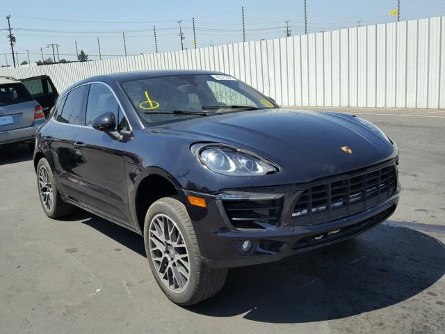 WP1AB2A58FLB67961 - 2015 PORSCHE MACAN S BLACK photo 1