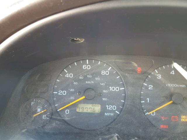 JF1SF6554WH712185 - 1998 SUBARU FORESTER S GREEN photo 8