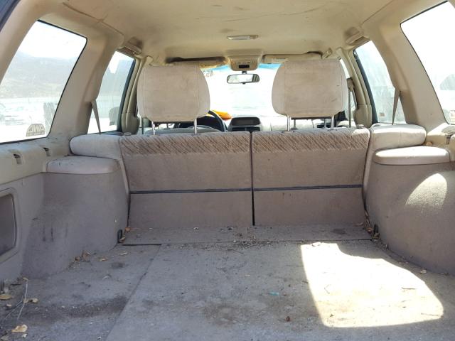 JF1SF6554WH712185 - 1998 SUBARU FORESTER S GREEN photo 9