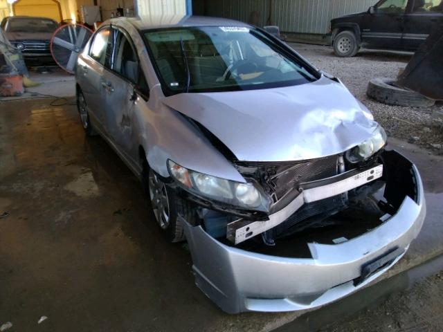 2HGFA1F59AH557293 - 2010 HONDA CIVIC SILVER photo 1