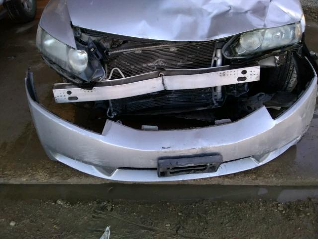 2HGFA1F59AH557293 - 2010 HONDA CIVIC SILVER photo 9