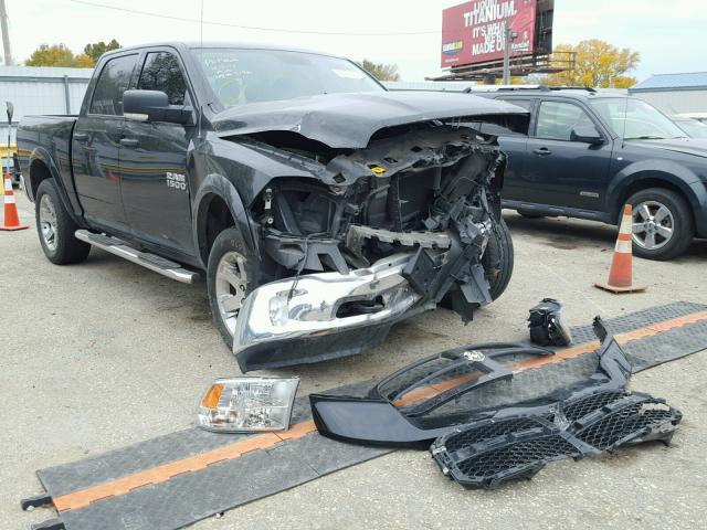 1C6RR7LG4GS220049 - 2016 RAM 1500 SLT BLACK photo 1