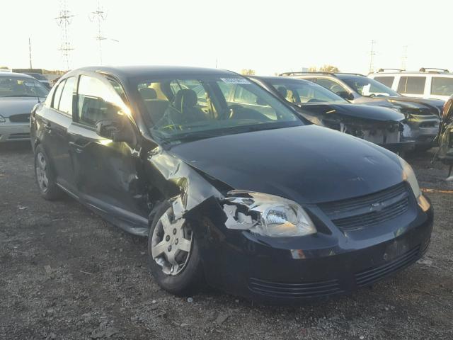 1G1AK55F277348773 - 2007 CHEVROLET COBALT LS BLACK photo 1