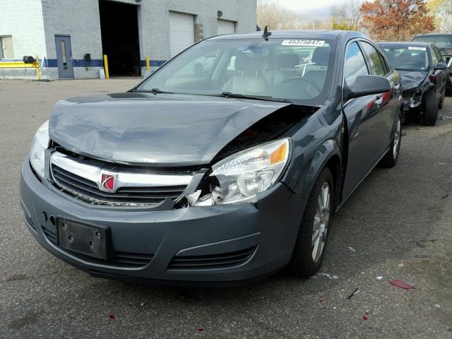 1G8ZV57B59F213303 - 2009 SATURN AURA GRAY photo 2