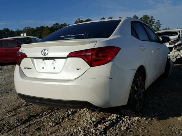 5YFBURHE9HP689281 - 2017 TOYOTA COROLLA L WHITE photo 4