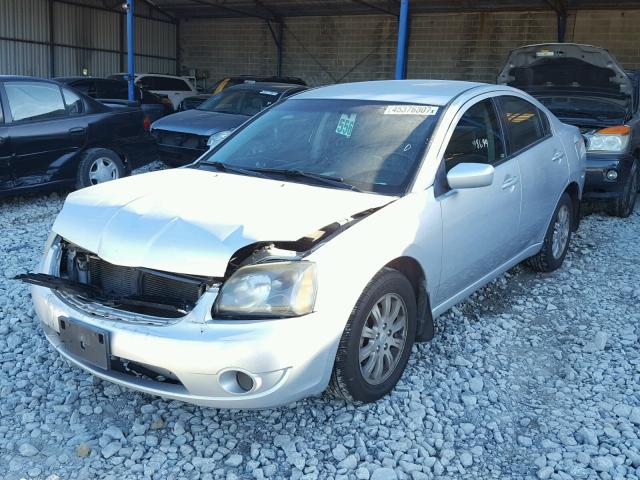 4A3AB56F38E027972 - 2008 MITSUBISHI GALANT SILVER photo 2