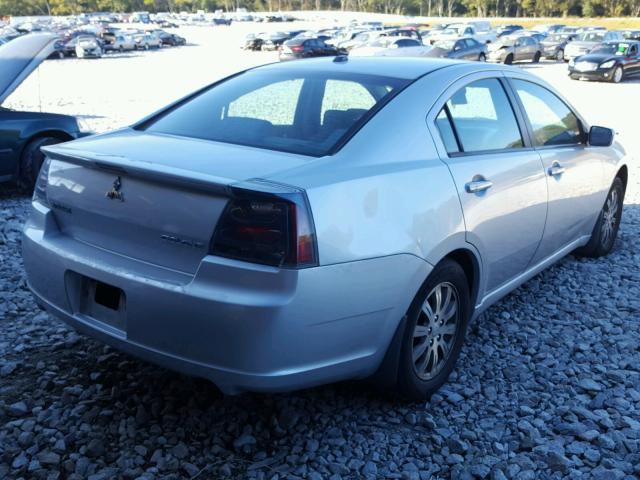 4A3AB56F38E027972 - 2008 MITSUBISHI GALANT SILVER photo 4