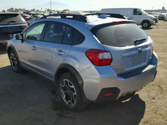 JF2GPANC8G8272280 - 2016 SUBARU CROSSTREK SILVER photo 3