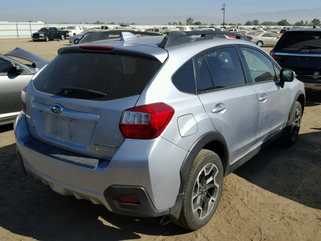 JF2GPANC8G8272280 - 2016 SUBARU CROSSTREK SILVER photo 4