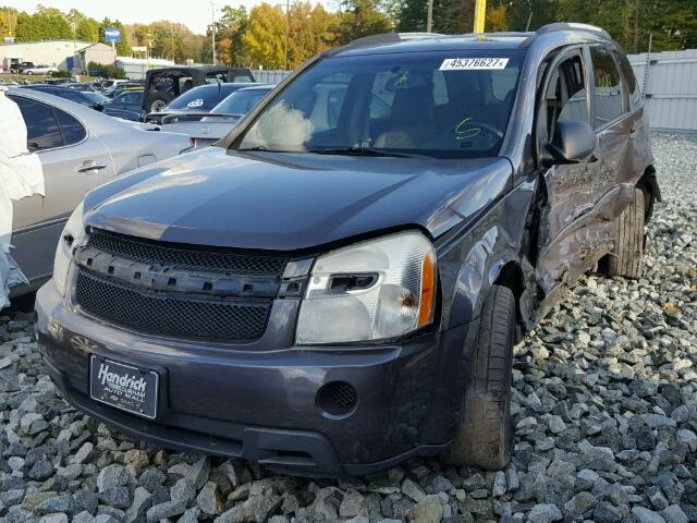 2CNDL13F186042688 - 2008 CHEVROLET EQUINOX LS BURGUNDY photo 2