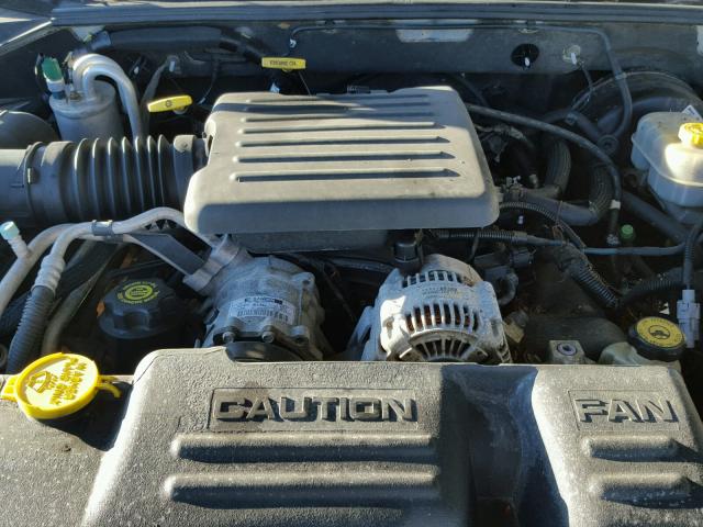 1B7GG2AN91S156334 - 2001 DODGE DAKOTA QUA SILVER photo 7