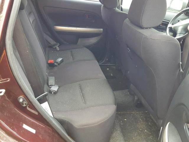 JTKKT624750082313 - 2005 TOYOTA SCION XA ბურგუნდია ფოტო 6