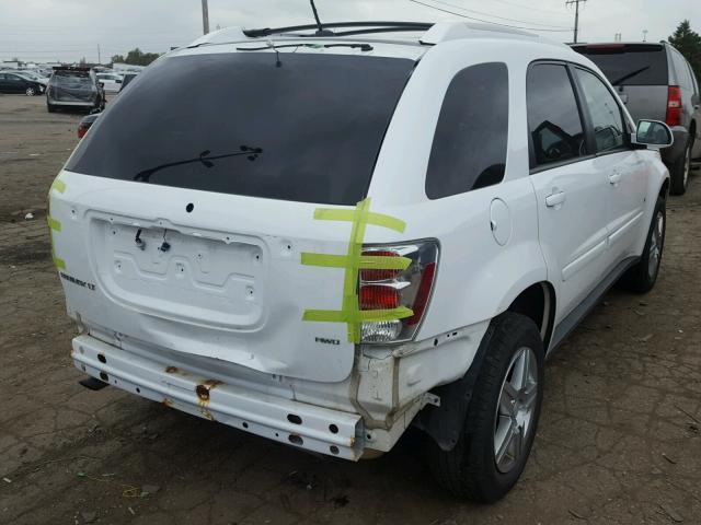 2CNDL63F896232003 - 2009 CHEVROLET EQUINOX LT WHITE photo 4