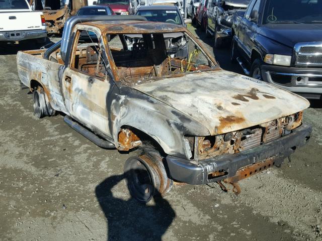 JT4RN01P4M0012890 - 1991 TOYOTA PICKUP 1/2 BURN photo 1