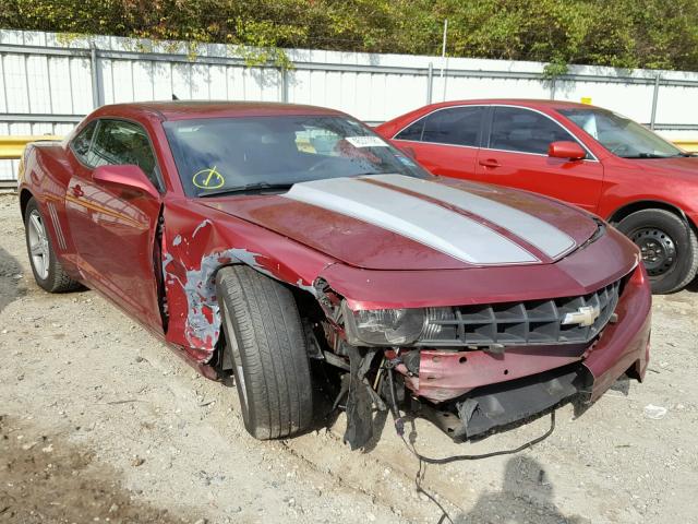 2G1FB1ED3B9118227 - 2011 CHEVROLET CAMARO LT MAROON photo 1