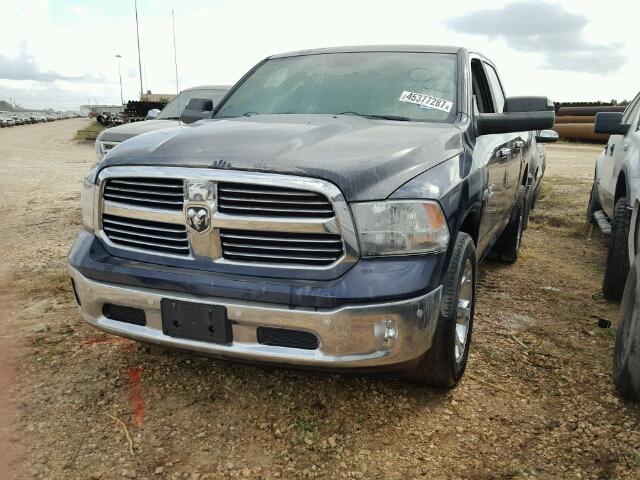 1C6RR6LT7ES456795 - 2014 RAM 1500 SLT BLUE photo 2