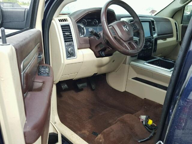 1C6RR6LT7ES456795 - 2014 RAM 1500 SLT BLUE photo 9