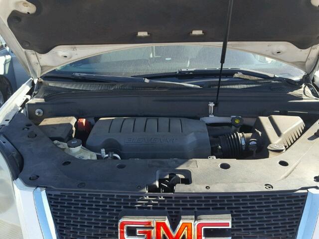 1GKEV33728J284033 - 2008 GMC ACADIA SLT თეთრი ფოტო 7