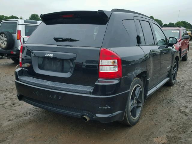 1J8FF47WX7D389879 - 2007 JEEP COMPASS BLACK photo 4