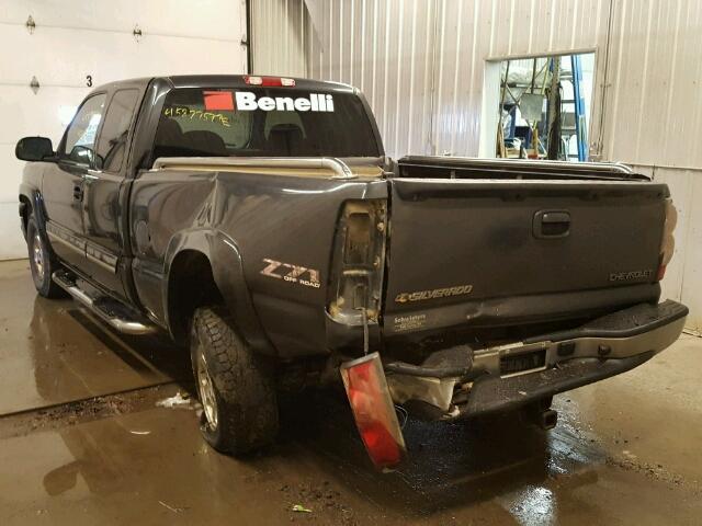 2GCEK19T741176363 - 2004 CHEVROLET SILVERADO GRAY photo 3