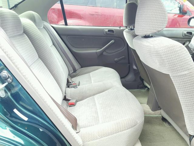 2HGEJ6618XH576576 - 1999 HONDA CIVIC BASE GREEN photo 6