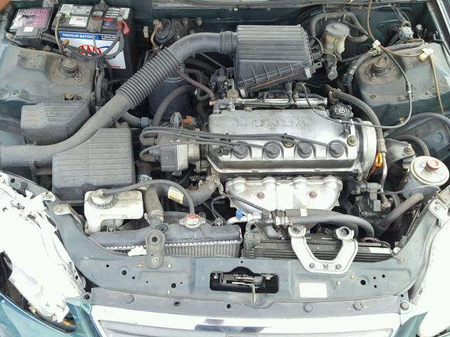 2HGEJ6618XH576576 - 1999 HONDA CIVIC BASE GREEN photo 7