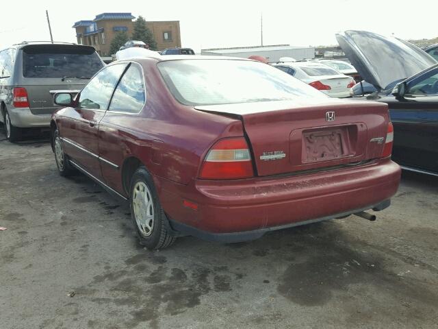 1HGCD7242RA006420 - 1994 HONDA ACCORD RED photo 3