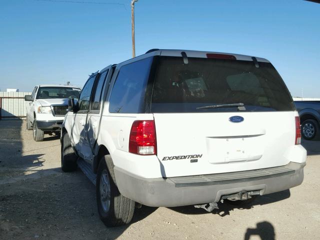 1FMPU15L03LC04758 - 2003 FORD EXPEDITION WHITE photo 3