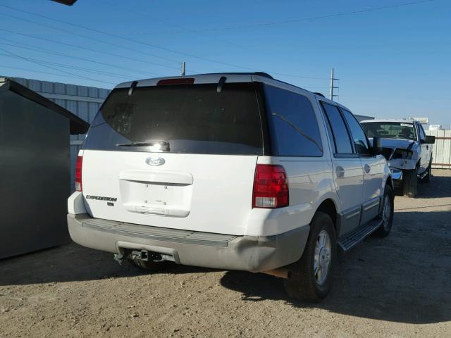 1FMPU15L03LC04758 - 2003 FORD EXPEDITION WHITE photo 4