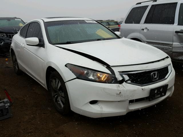 1HGCS1B81AA009075 - 2010 HONDA ACCORD EXL WHITE photo 1