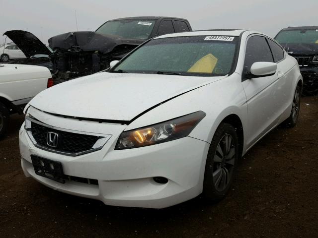 1HGCS1B81AA009075 - 2010 HONDA ACCORD EXL WHITE photo 2