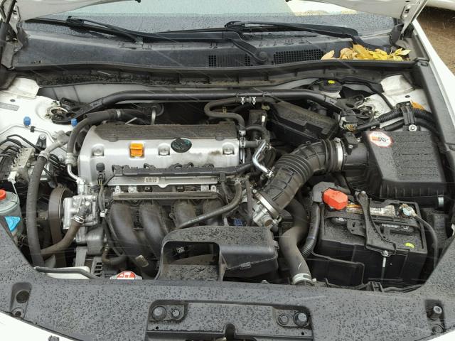 1HGCS1B81AA009075 - 2010 HONDA ACCORD EXL WHITE photo 7