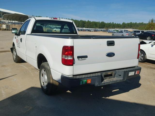 1FTRF12247NA75629 - 2007 FORD F150 WHITE photo 3