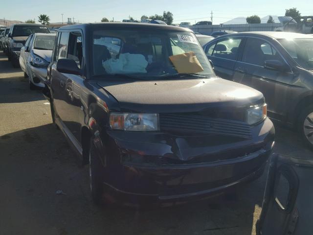 JTLKT324X40152234 - 2004 TOYOTA SCION XB MAROON photo 1