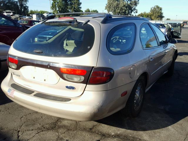 1FAFP58S8WG143163 - 1998 FORD TAURUS TAN photo 4