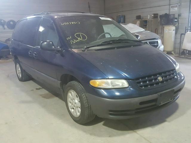 2C4GJ44G5YR762445 - 2000 CHRYSLER GRAND VOYA 蓝色 照片 1