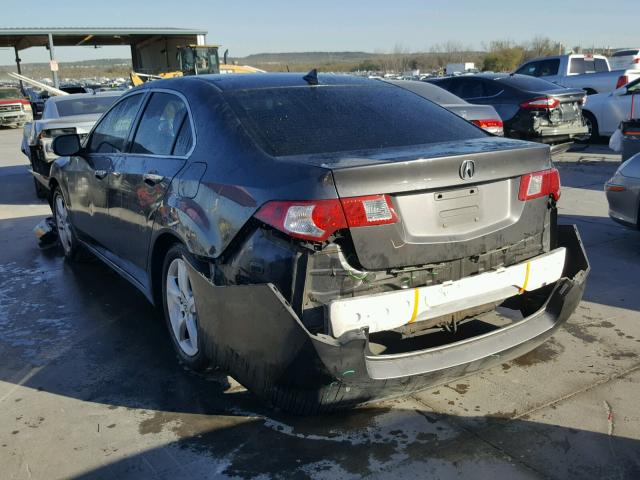 JH4CU25659C001990 - 2009 ACURA TSX GRAY photo 3